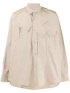 Katharine Hamnett London Oversized Multi-pocket Shirt - Neutrals