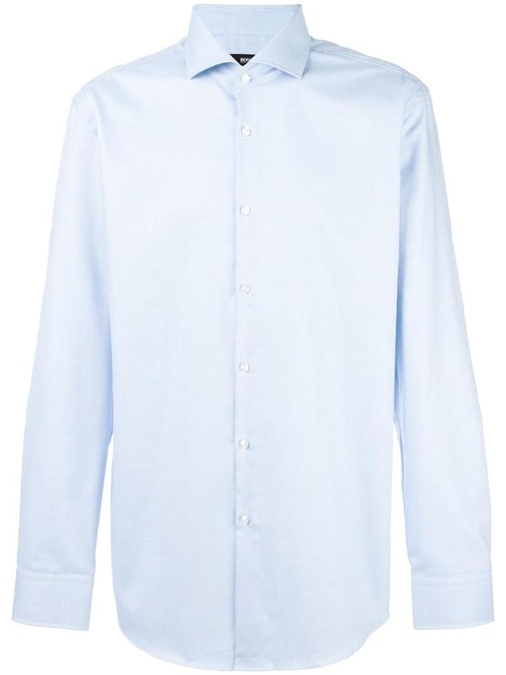 Boss Hugo Boss Jason Shirt, Men's, Size: 43, Blue, Cotton