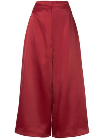 Pose Arazzi Wide Leg Trousers - Red