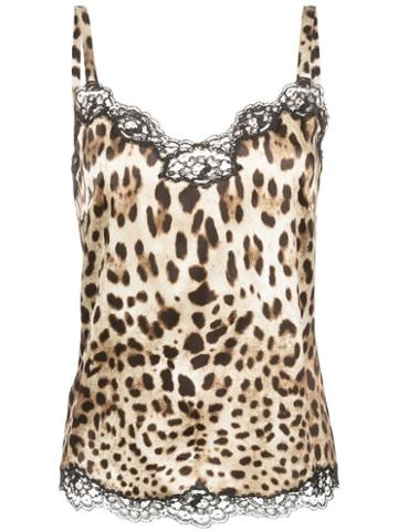 Dolce & Gabbana Underwear Lace Top - Neutrals