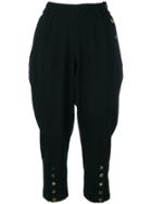 Comme Des Garçons Vintage 18th Century Style Trousers - Black
