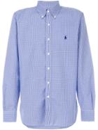 Polo Ralph Lauren Micro Checked Button-down Shirt - Blue