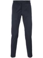 Pt01 Slim-fit Trousers, Men's, Size: 48, Grey, Cotton/spandex/elastane