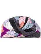Emilio Pucci Twisted Front Turban - Black