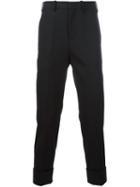 Neil Barrett Slouch Skinny Trousers, Men's, Size: 48, Black, Polyester/spandex/elastane/virgin Wool