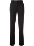 3.1 Phillip Lim Needle Trousers, Women's, Size: 4, Black, Cotton/polyamide/spandex/elastane