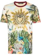 Dolce & Gabbana Giardino Print T-shirt - Hhih3 Multicoloured