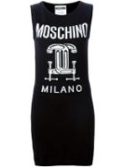 Moschino Interlocking C-clamp Knitted Sweater Dress