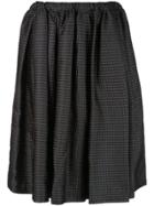 Comme Des Garçons Flared Waist Skirt - Blue