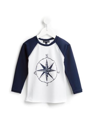 Heidi Klein Kids 'key West' Rash Top, Boy's, Size: 10 Yrs, White