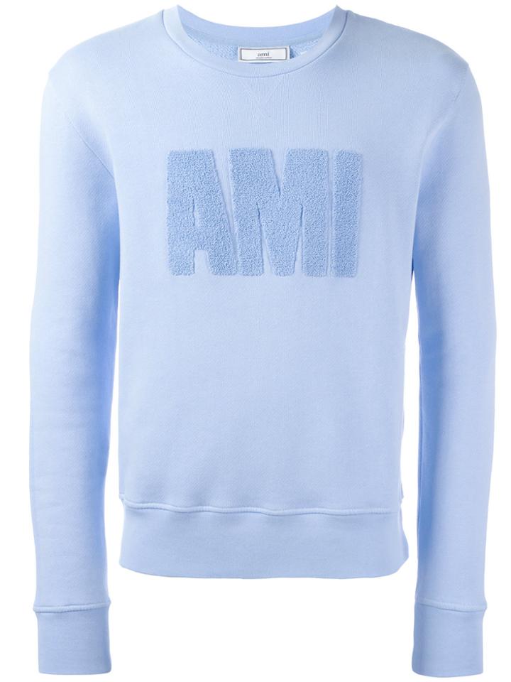 Ami Alexandre Mattiussi Big Ami Sweatshirt - Blue