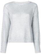 Rta Knitted Sweater - Silver