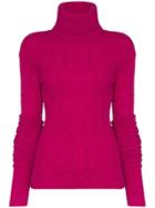 Jacquemus Long-sleeved Knitted Jumper - Pink