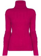 Jacquemus Long-sleeved Knitted Jumper - Pink