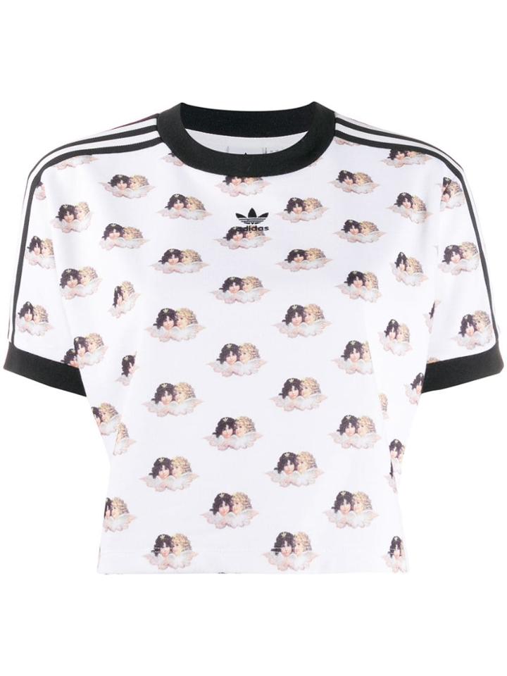 Fiorucci X Adidas All Over Angels T-shirt - White