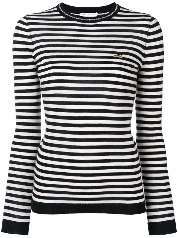 Bella Freud Skinny Minnie Lurex Jumper - Black