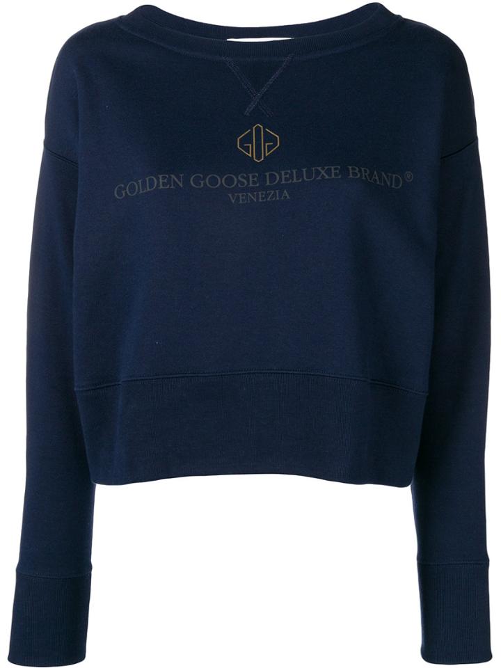 Golden Goose Deluxe Brand Leo Sweatshirt - Blue