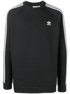 Adidas Originals 3 Stripe Sweatshirt - Black