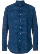 Glanshirt Slim-fit Cotton Shirt - Blue