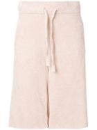 Laneus Terry Shorts - Pink & Purple