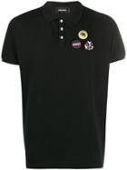 Dsquared2 Badge Polo T-shirt - Black