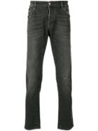 Philipp Plein Drago Straight-leg Jeans - Black