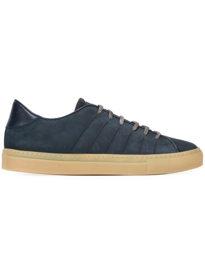 Eleventy Stitching Details Sneakers