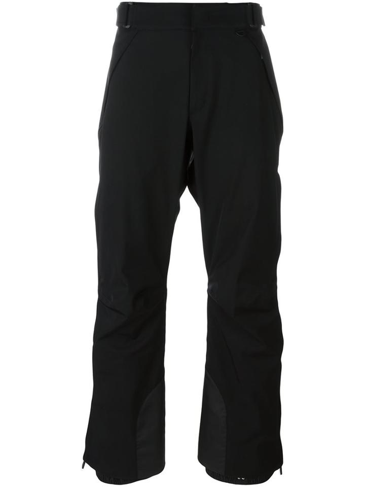 Moncler Grenoble Panelled Trousers, Men's, Size: Xl, Black, Polyamide/spandex/elastane/polyester