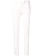 Max Mara Studio Moriana Skinny-fit Trousers - White