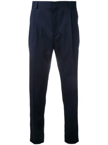 H Beauty & Youth - Plain Chinos - Men - Triacetate - S, Blue, Triacetate