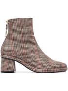 Reike Nen Reike 80 Ring Gry Chk Fbrc Bt Ankl - Nude & Neutrals