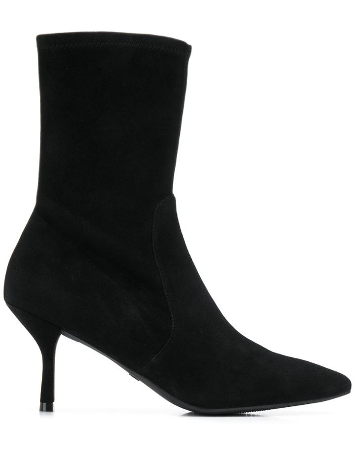 Stuart Weitzman Yvonne 75mm Boots - Black