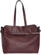 Burberry The Medium Soft Leather Belt Bag - Red