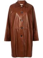 Marni Slouched Coat - Brown