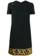 Versace Safety Pin Short Dress - Black