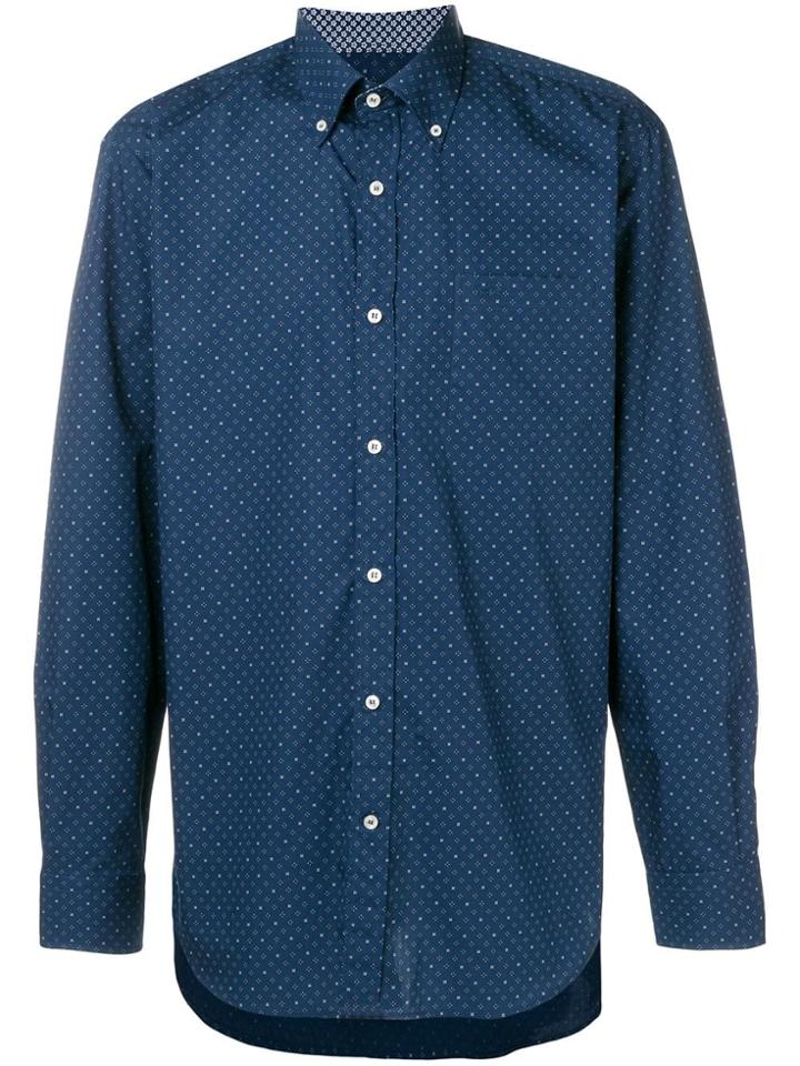 Paul & Shark Classic Plain Shirt - Blue