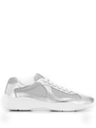 Prada Linea Rossa Sneakers - Silver
