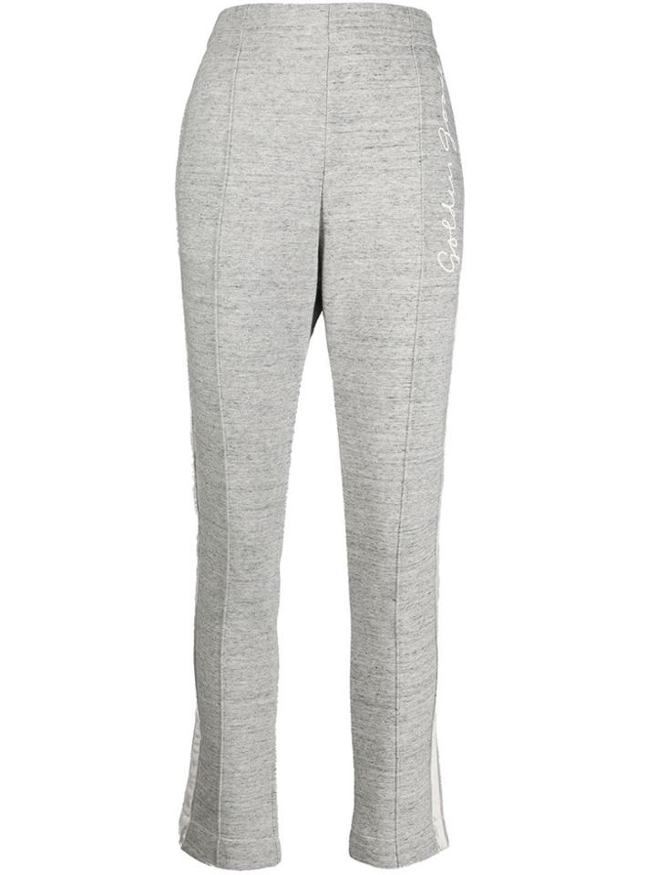 Golden Goose Signature Logo-print Joggers - Grey