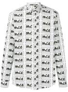 Mcq Alexander Mcqueen Rectangle Print Shirt - White