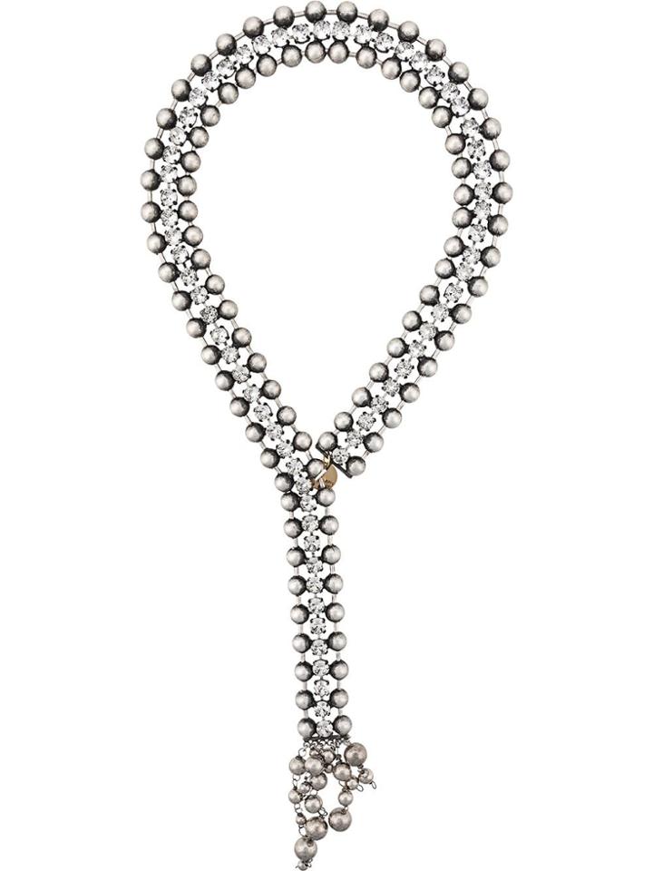 Silvia Gnecchi Belt Style Necklace - Metallic