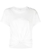 Frame Tie Knot T-shirt - Blan - White