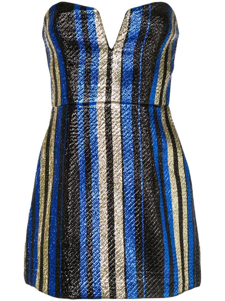 Alice Mccall One World Striped Dress - Blue
