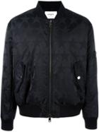 Ports 1961 Star Bomber Jacket, Men's, Size: 54, Black, Nylon/cupro