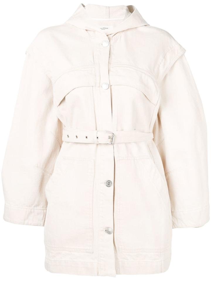 Isabel Marant Étoile Belted Parka Coat - Neutrals