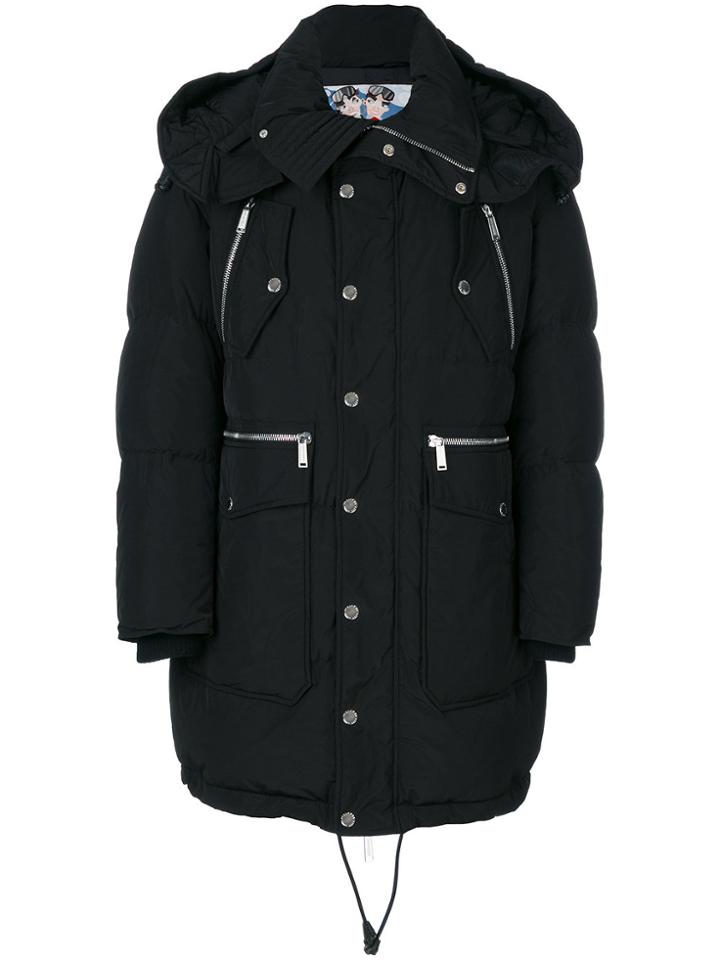 Dsquared2 Oversized Padded Coat - Black