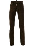 Dsquared2 Slim-fit Corduroy Trousers - Brown