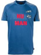Adidas Adidas X Pharrell Williams 'hu Race' T-shirt, Men's, Size: Large, Blue, Polyester/rayon/cotton