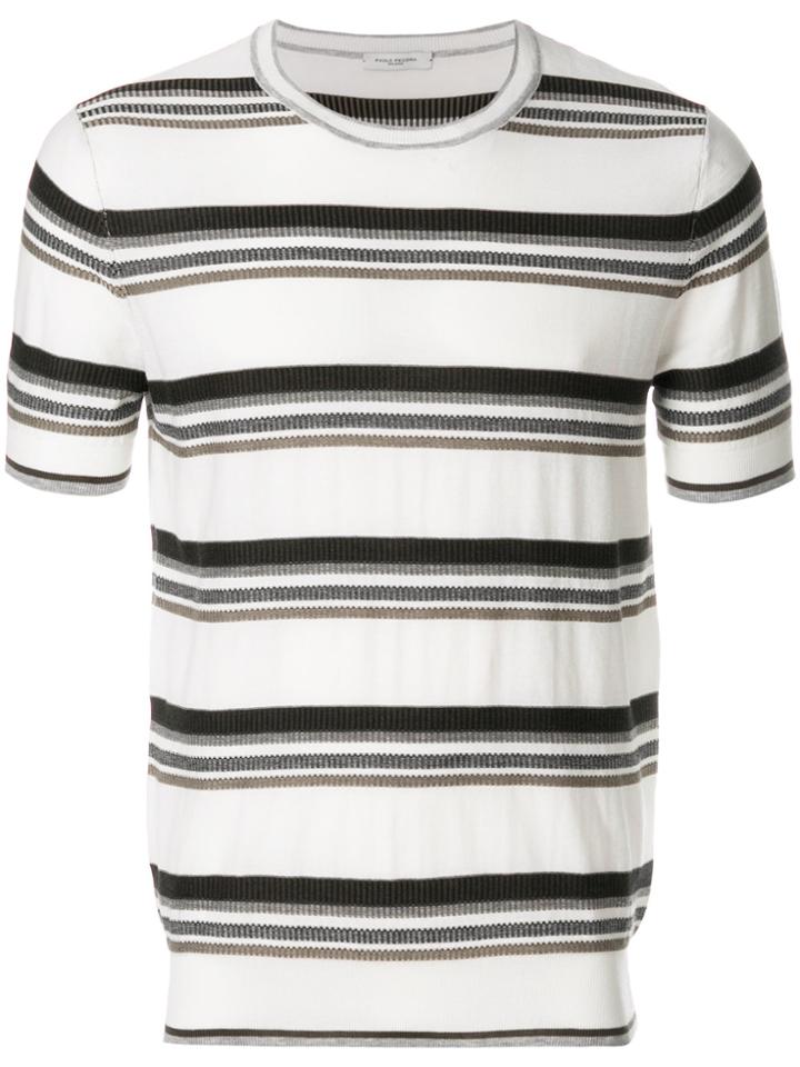 Paolo Pecora Striped T-shirt - White