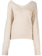 See By Chloé Slouched Knit Sweater - Neutrals