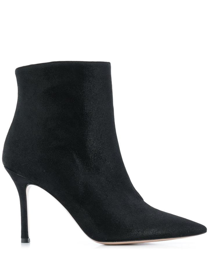 Marc Ellis Heeled Ankle Boots - Black